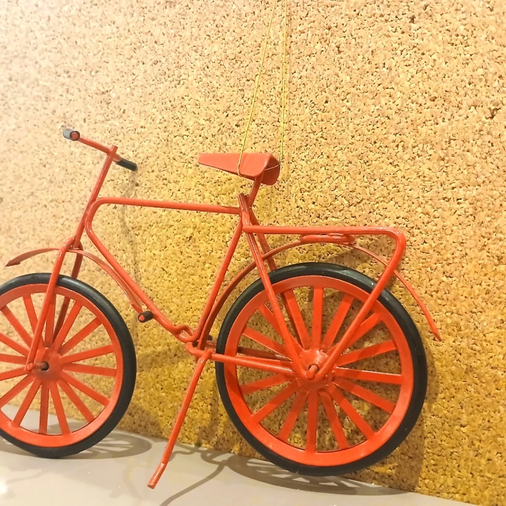 HOST PICK!! Vintage Red Bicycle Ornament